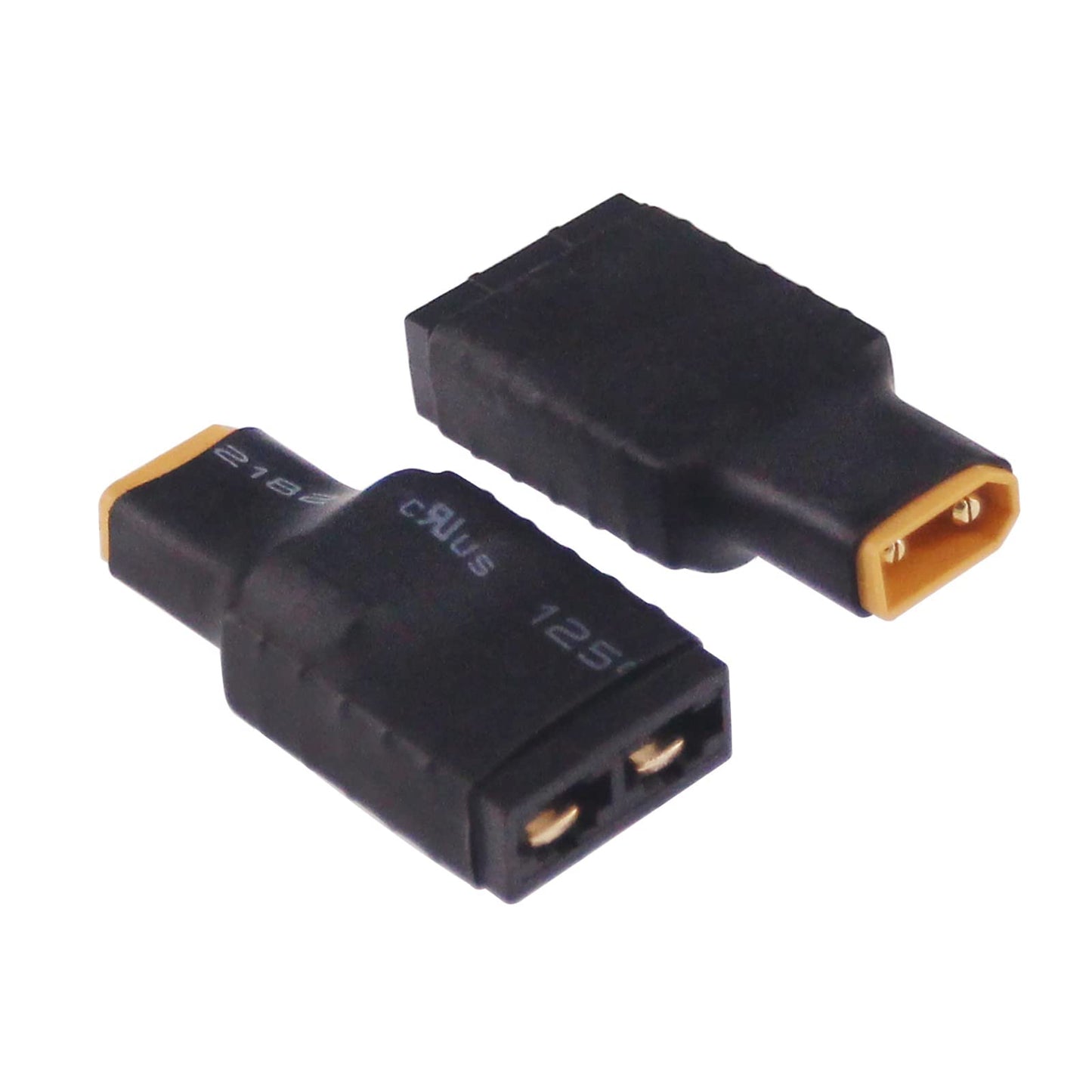 rflaueo 4pcs Compatible with TRX to XT30 Male Female RC Connector Adapter(E49-4)