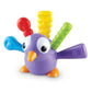 Learning Resources Pedro the Fine Motor Peacock - 6 Pieces Montessori Toys for Toddlers, Develops Fine Motor Skills, Multi, LER9094