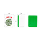 Gustaria American Mahjong Set, Mahjongg Game Set With 166 Numbered 1.5' Large Size Tiles(Green),Brown Carrying Case, English Manual(Majiang, Mah Jongg)