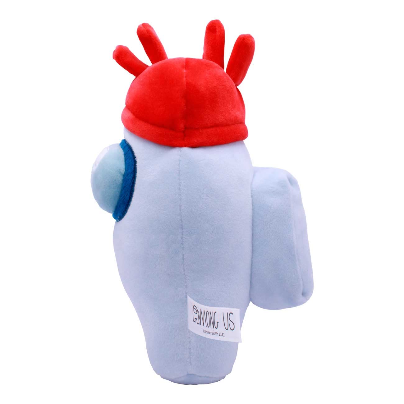Just Toys Llc Among Us Plush - Series 2 (White W/Glove Hat)