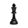 WE Games Dark King Replacement Chess Piece - Plastic, Felt Bottom, Classic Design, Model 04-1237
