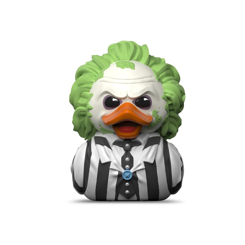 TUBBZ Mini Beetlejuice Cosplaying Rubber Duck Vinyl Figure - PVC, Mini Size, Perfect Collectible
