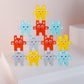 Trendivibe Wooden Rabbit Building Block Diy Stacked Playset Balance Cultivate Patience| Educational Toy For Kids | Fun & Learnin