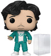 Pop [Squid] Game - Player 456: Seong Gi-Hun Funko Pop! Vinyl Figure (Bundled With Compatible Pop Box Protector Case), Multicolored, 3.75 Inches