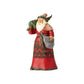 Enesco Jim Shore Heartwood Creek Santa'S Around The World Sweden Stone Resin, 7' Figurine
