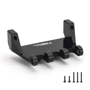 Treal Scx24 Servo Mount Compatible With Emax Servo Alu# 7075 For Axial Scx24 Deadbolt C10 Gladiator Bronco (Purple)