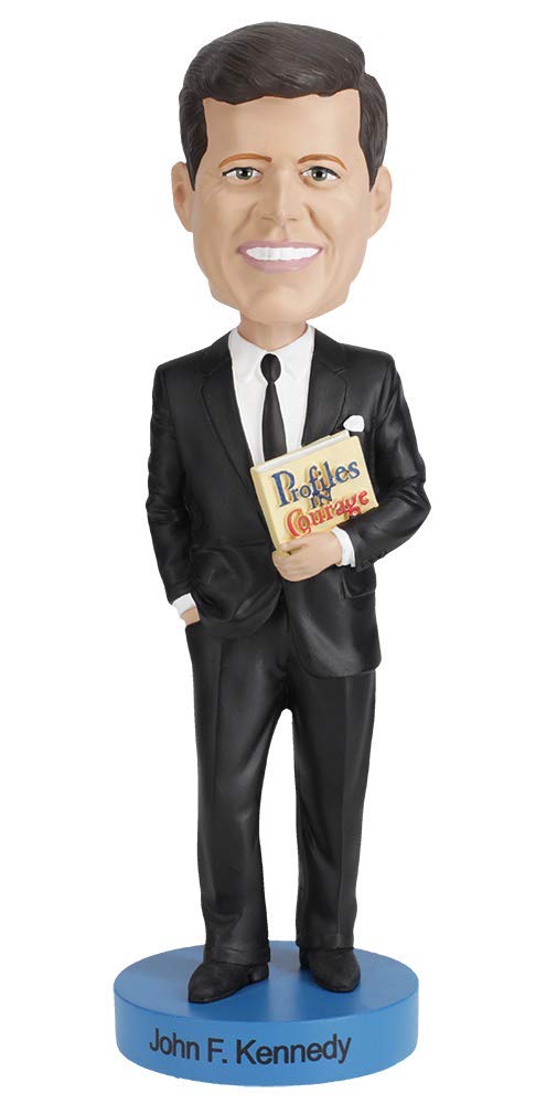Royal Bobbles John F. Kennedy Bobblehead  enhanced Polyresin Lifelike Figure  Unique Serial Number  Exquisite Detail