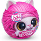 Zuru Pet'S Smitten Kitten'S Interactive Plush Assorted, Small