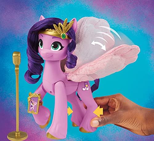 My Little Pony Singing Star Pipp Collectible Figure - 6" Pink/Purple Plastic, Model F1796