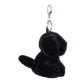 Apricot Lamb Plush Labrador Dog Puppy Stuffed Animal Keychain For Kids Bag, Purse, Backpack, Handbag (4.7 Inches) (Black)