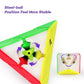 D-FantiX QYTOYS Qiming Pyramid Speed Cube Stickerless Triangle Cube 3x3 Puzzle