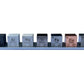 1 Element Cube Set - 7 Pure Metal Density Cubes with Engraved Atomic Data - Precision Machined Science Specimens + Display Stand