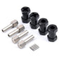 Readytosky 12mm Wheel Hex Hub 20mm Extension Hex Drive Adapter for 1/10 RC Crawler SCX10 D90(4PCS)