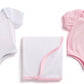 Jc Toys, For Keeps! La Newborn By Berenguer Outfit Gift Set For 15-17' Dolls – 6 Pcs For Children 2+, Pink, Blue