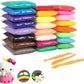 Sejas Collections UltraLight Creative Art And Craft Air Dry Super Clay With Carving Molding Tools Kit For Kids (Pack Of 1) (1)