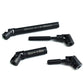 Benedict Harry 1Pair Metal Driveshaft Shaft for Axial SCX24 AXI0005 RC Model Car Upgrade Parts
