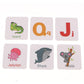 Enakshi 32 Pieces Preschool Educational Flash Cards For Kids Animals And Letters|Toys & Hobbies | Educational | Other Educationa