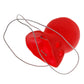 Dzrige 3Pcs Red Clown Nose Rubber Clown Nose Honking Squeaking Clown Nose Cosplay Party Fun Stage Halloween Performance Props Fe