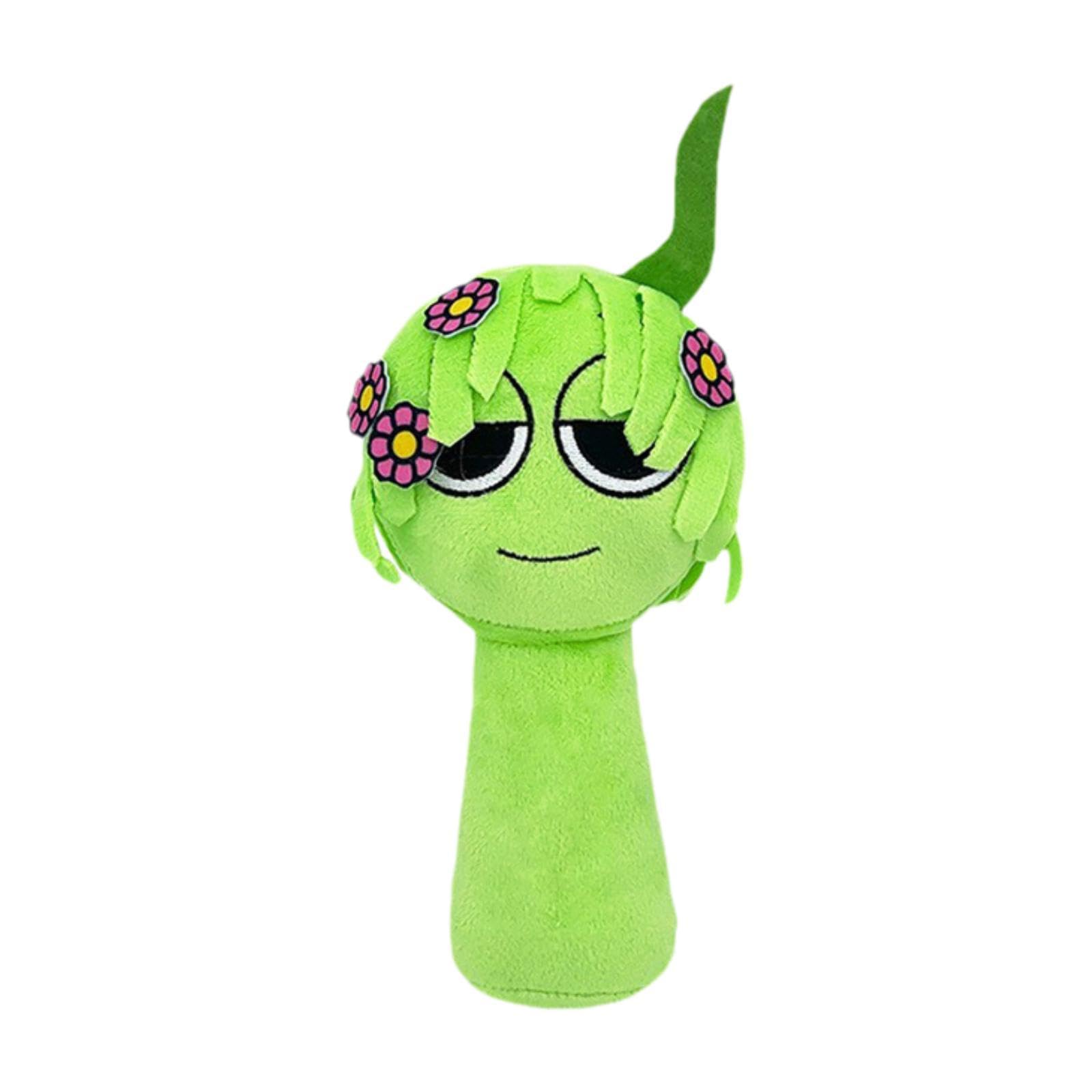 Merishopp Sprunki Plush Toy Cute Stuffed Toy For Kids Adults Valentines Day Boys Girls Green| Developmental Baby Toys | Baby Lea