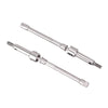 INJORA Steel 4mm Extended Dogbone Axle Shaft for INJORA SCX24 Aluminum Axles Replacement(Front)