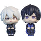 Puruuige 2Pcs Isagi Yoichi+Nagi Seishiro Figure Anime Look Up Figurine 3.9'' Pvc Isagi Yoichi Q Version Action Figure Model Cake