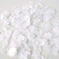 White Tissue Paper Heart Confetti 1 inch Biodegradable Confetti Paper for Wedding Party Filled Balloon or Table Decor Pack of 40