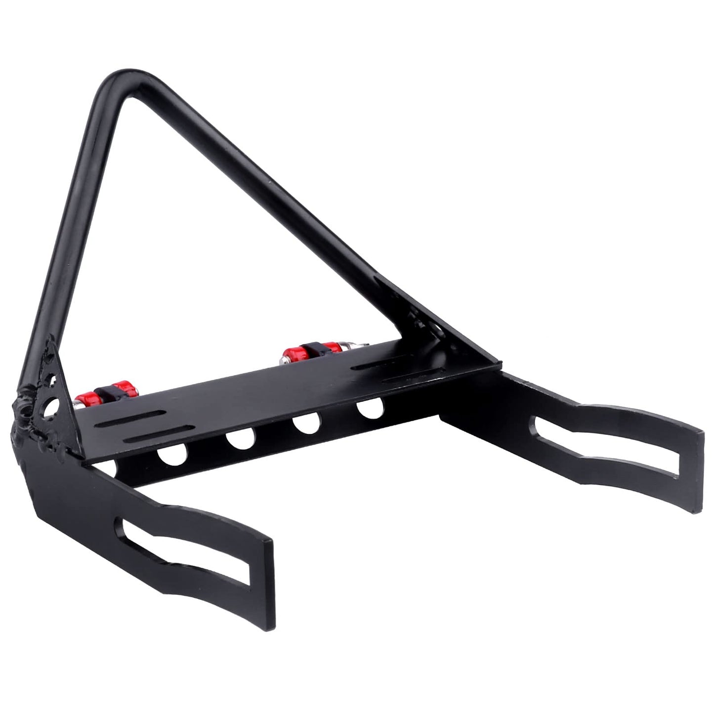 Crazyhobby Metal Rc Crawler Front Bumper With Winch Mount Shackles For Axial Scx10 & Scx10 Ii Redcat Gen7 Gen 8 Upgrades (Type B
