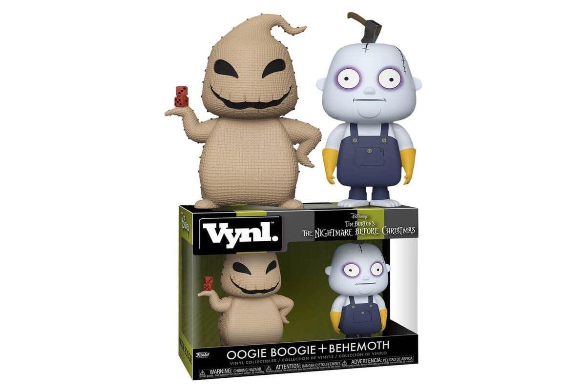 Funko Vynl: Nightmare Before Christmas - Oogie Boogie And Behemoth Collectible Figure, Multicolor