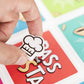 Professor Puzzle Pass The Pasta Games - Family Board Game Of Strategy And Shape Collection. - Perfect For Family Games Night.