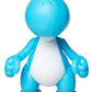 Super Mario Action Figure - 2.5 Inch Light Blue Yoshi Collectible Toy, Sapphire Blue, Model 405464, Plastic Material