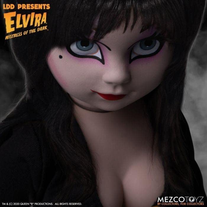 Living Dead Dolls Presents Elvira Mistress Of The Dark 10 Inch Collectible Doll