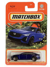 Matchbox 2021 Cadillac Ct5-V Diecast Car, Blue, 37/100