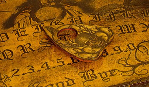 Lord Mocks Skull And Raven Planchette (Spirit Pointer)