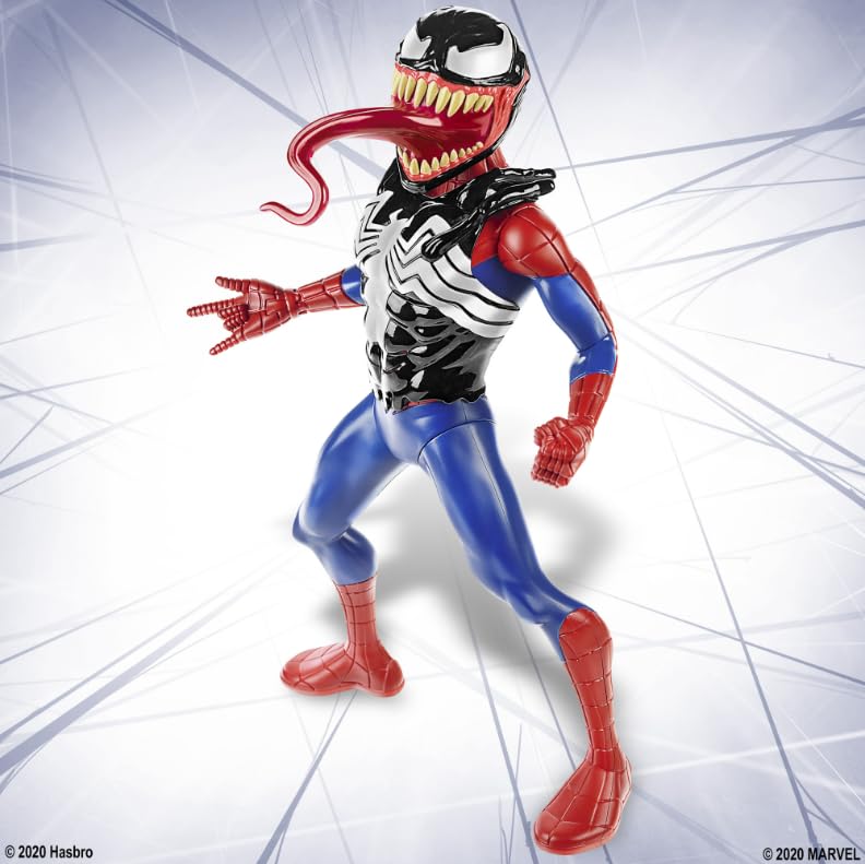 Hasbro Marvel Spider-Man Maximum Venom 12-Inch Figure, White Plastic, Model DBA2F05979
