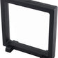 Rechiato 2Pcs Of 3D Floating Display Cases 5.5''  5.5''  0.8'', Coin Display Case Coin Holder Coin Display Frame Stand Holder Fo