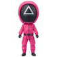 TAMASHII NATIONS - Squid Game - Masked Soldier, Bandai Spirits Figuarts Mini Action Figure