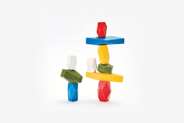 Areaware Balancing Blocks, Multi-Color, 6'X 2' X 1.5'