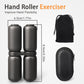 Handheld Fidget Hand Roller Toy, Metal Hand Fidget Spinner For Kids Adults, Fidget Toys Stress Relief, Hand Grip Strengthener, Portable Edc Silence Toy For Office Travel Classroom Black(Black