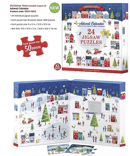 Christmas Town Advent Calendar Ii