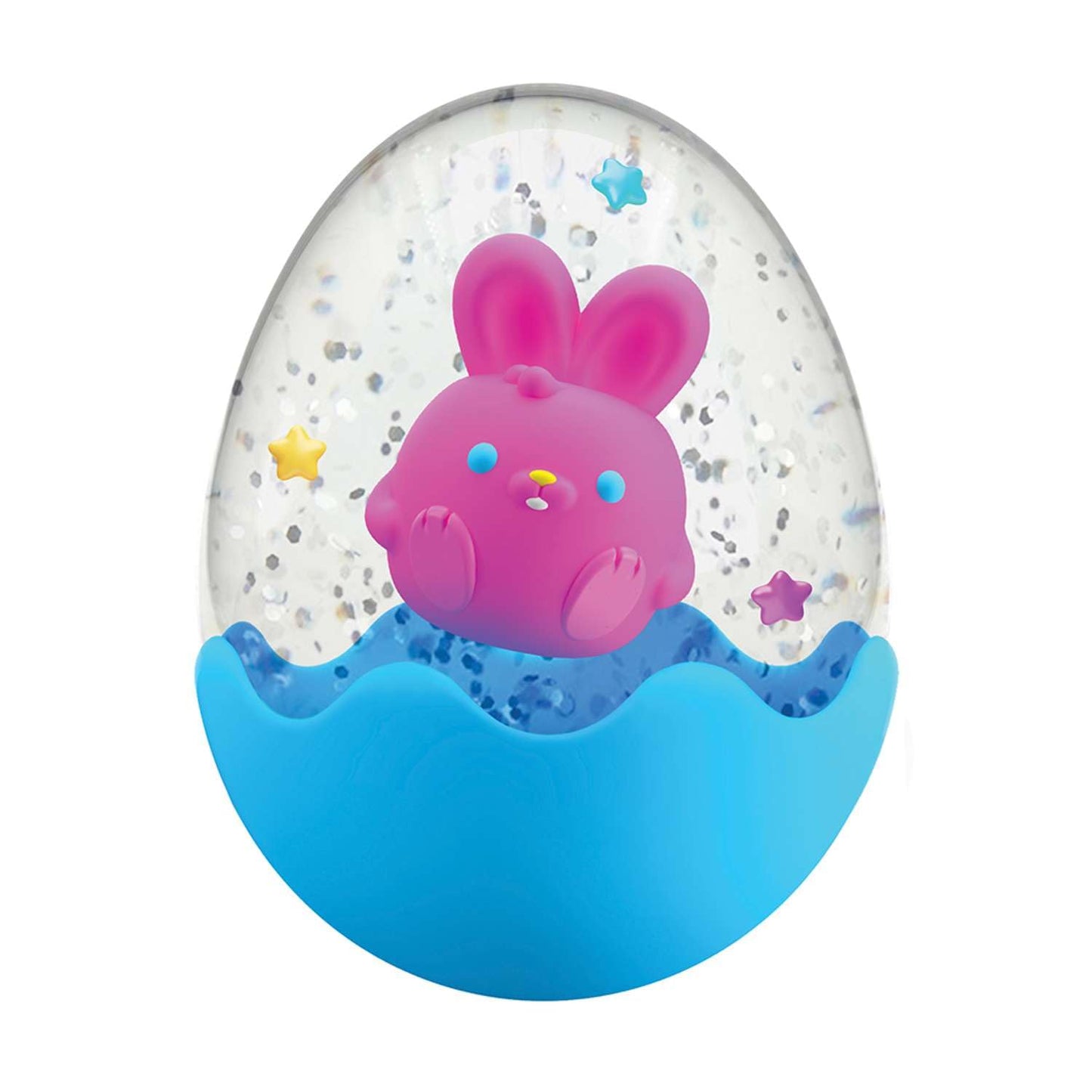 Schylling Needoh Squeezter Egg - Sensory Squeeze Toy - Cute Character Inside - 2.5'' Tall - Color May Vary (Pack Of 1)