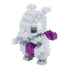 nanoblock Pokémon Mewtwo Building Kit - 2.3" Plastic Model, NAN14681, 4mm x 4mm x 5mm Blocks