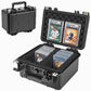 Ouutmee Graded Card Case - Ip67 Waterproof Storage Box For 40+ Psa, Csg, Bgs, Sgc Graded Sports Trading Cards