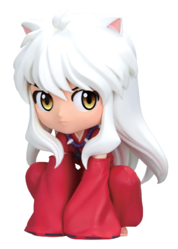 Banpresto - Inuyasha - Inuyasha - Sitting Ver. - (Ver. A), Bandai Spirits Q Posket Figure (Bp19530) 3.5 Inch