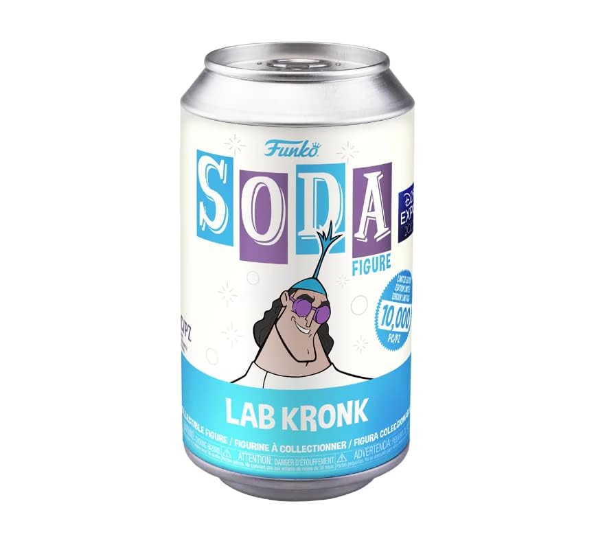 Funko Soda Lab Kronk - Emperor's New Groove D23 2022 limited availability