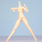 Ymy Female Doll Body Obitsu22 Obitsu24 Bjd Girl Doll For Gsc, Blythe,Icy,1/6 Scale Bjd Doll Head (Normal White-8.66 In)