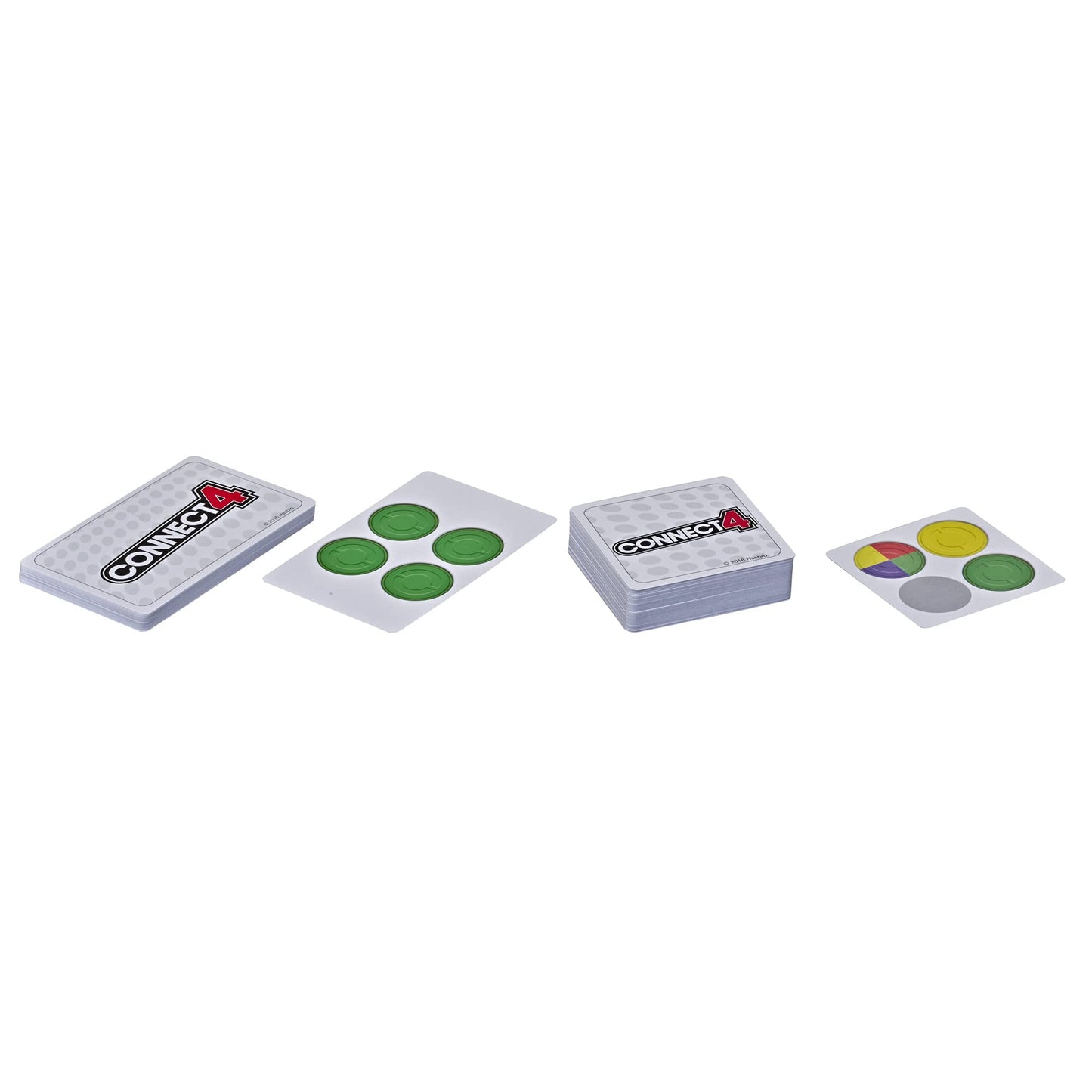 Hasbro Gaming Connect 4 Card Game For Kids Ages 6 And Up, 2-4 Players 4-In-A-Row Game