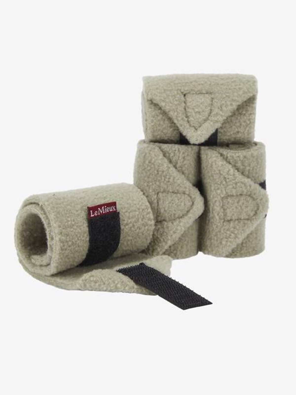 LeMieux Toy Pony Bandages for Toy Pony - Fleece - Simple Fastening - Suitable for Ages 3 Years + - Apricot