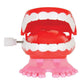 The Dreidel Company Wind Up Teeth Chomping & Chattering Teeth Toys For Kids Birthday Party Favors, Novelty And Gag Gifts, 1.75''
