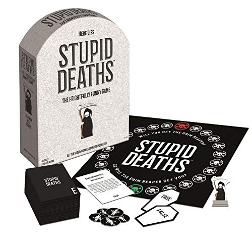 University Games Stupid Deaths Board Game
