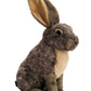 Wild Republic Hare Plush Stuffed Animal, 12" Cuddlekins, Multi Color, Model 13464